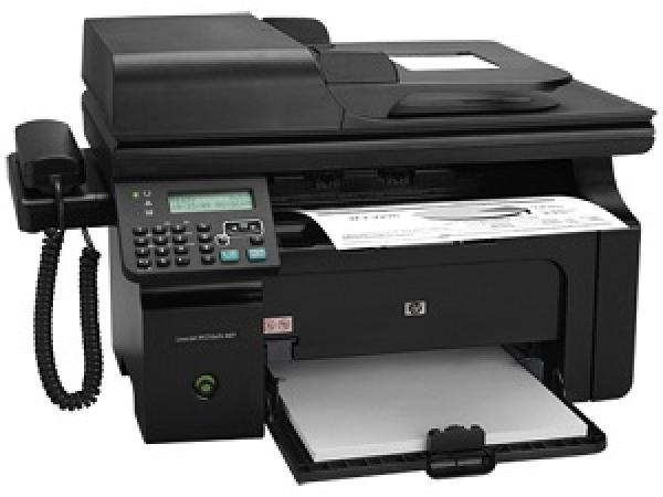 Der HP LaserJet Pro M1216nfh, Schwarz/Weiß-Laserdrucker mit passendem Toner