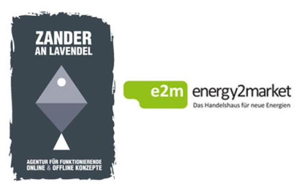 Agentur "Zander an Lavendel" gewinnt e2m - einen der größten deutschen Energievermarkter - als Neukunden