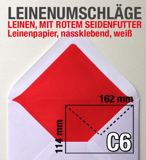 Berliner Online-Druckerei Der Mega Deal bietet ab sofort rot gefütterte Leinenumschläge an  