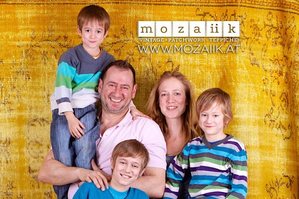 mozaiik eröffnet Österreichs Online-Shop für Vintage Patchwork Teppiche