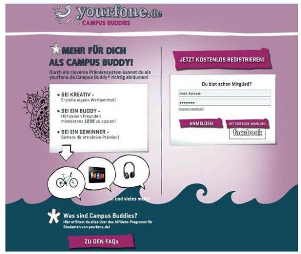 Mehr für dich als Campus Buddy: yourfone.de bietet satte Prämie für Studenten