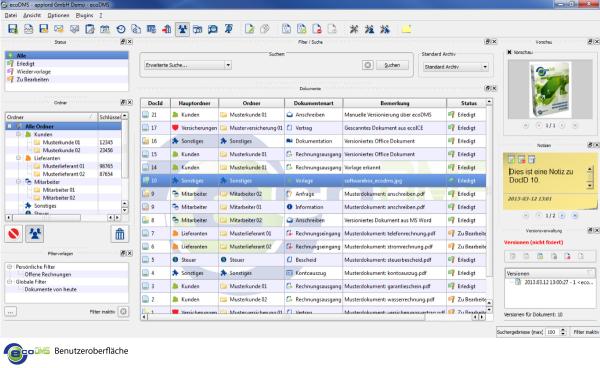 Leistungsfähiges und preisgünstiges Dokumentenmanagementsystem