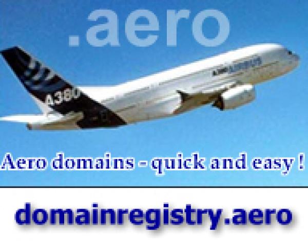 Aero-Domains are domains for Aviation by Aviation