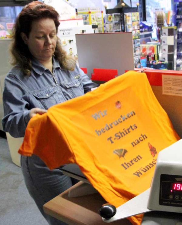 Ein individuell bedrucktes T-Shirt als Freizeitkleidung