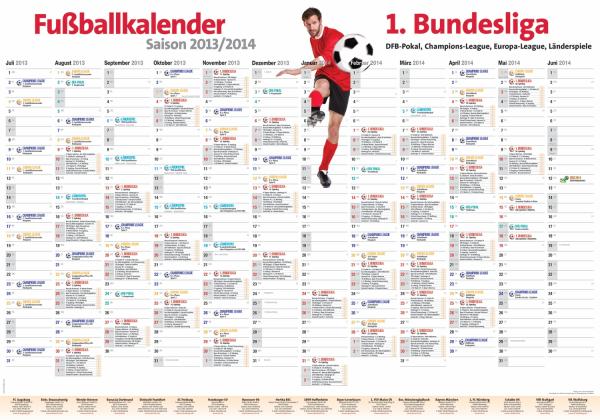 Das Bundesliga-Poster 2013/14 für alle Fußballbegeisterten!