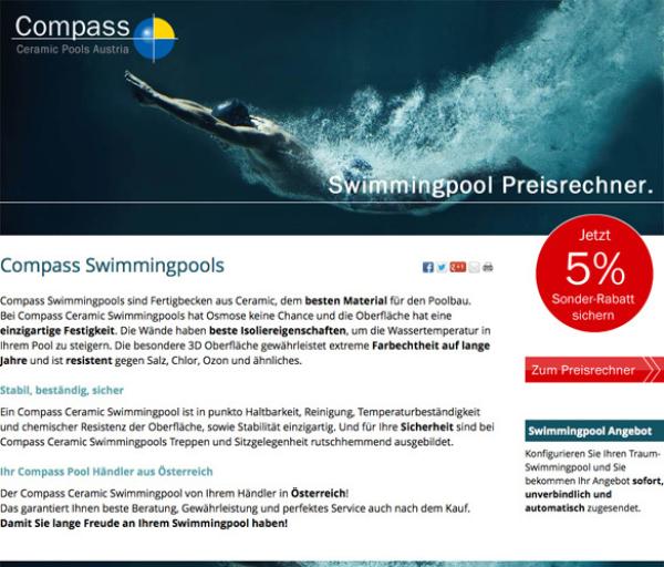 Compass Ceramic Pools | Wegweisende Swimmingpool-Technik auf höchstem Niveau