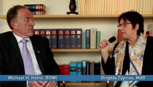 Verbraucherschutz: Video Interview mit Brigitte Zypries