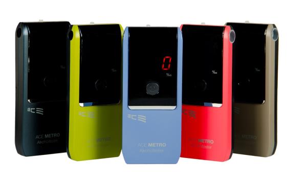 Präzise Alkomaten/ Alkoholtester in bunten Farben voll im Trend
