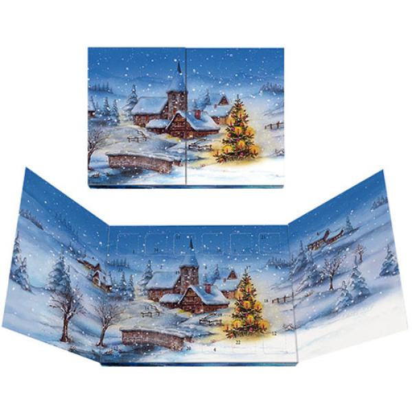 Panorama, der große Premium Adventskalender als Weihnachts-Werbeartikel