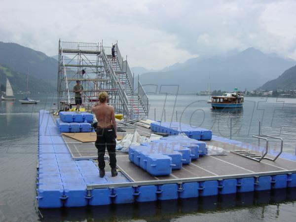 Pontons von JETfloat bieten eine breite Palette an Einsatzmöglichkeiten