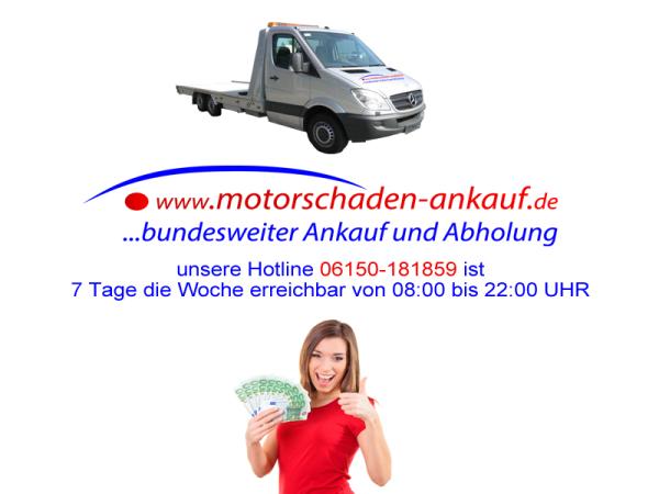 Auto mit Motorschaden verkaufen zu Top-Preise bei motorschaden-ankauf.de