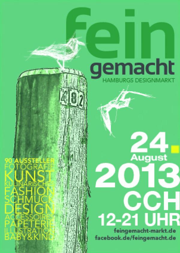 Zeit für Neues!  feingemacht – Hamburgs neuer Designmarkt feiert im Sommer Premiere im CCH 