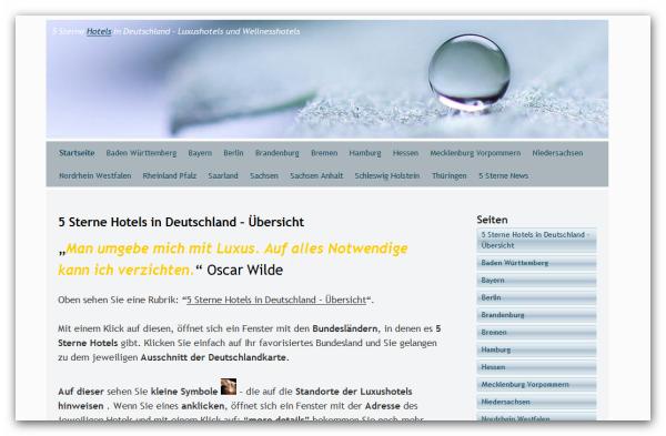 5 Sterne Hotels in Deutschland 