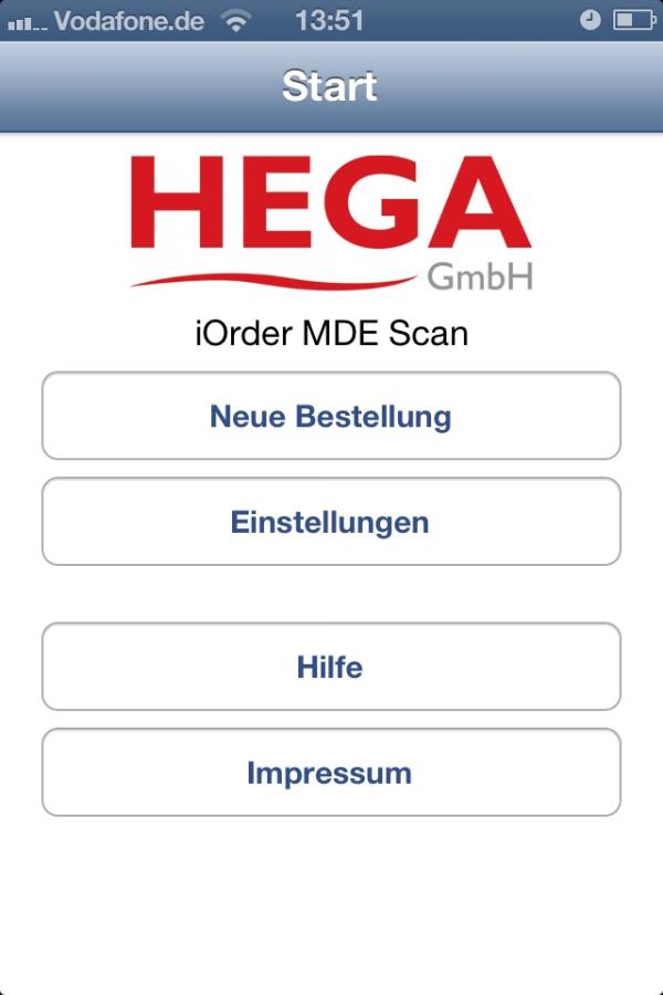 HEGA-App "iOrder MDE Scan" vereinfacht Bestellprozesse in stationären Geschäften