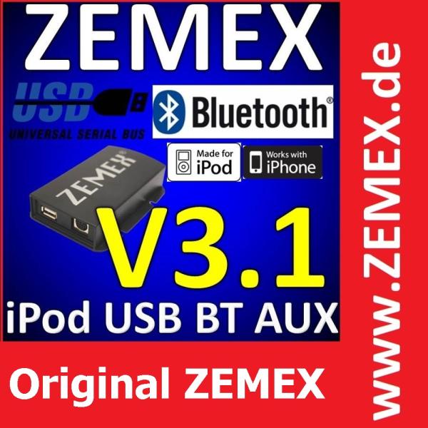 Original ZEMEX Bluetooth Freisprecheinrichtung für viele Automarken mit schnellster Lieferung.
