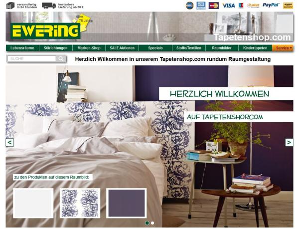 tapetenshop.com strahlt im neuen Design