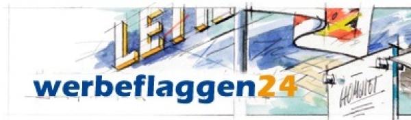 Werbefahnen für jeden Anlass günstig online drucken lassen