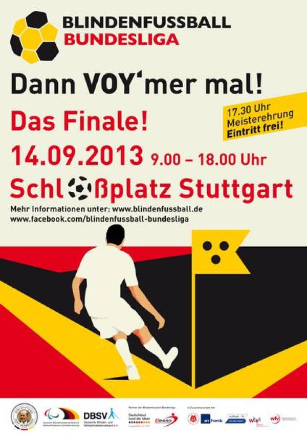 Stuttgarter MHMK-Studierende punkten mit Konzepten für das Saisonfinale der Blindenfußball-Bundesliga