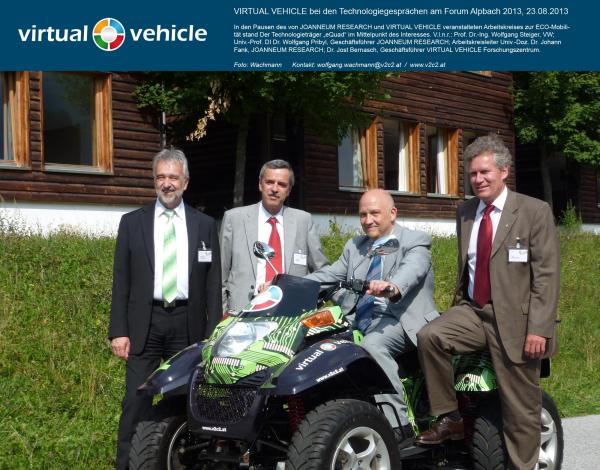 Veränderungen durch ECO-Mobilität - Virtual Vehicle und Joanneum Research in Alpbach