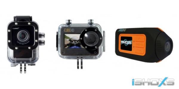 Die deutsche Firma iSHOXS erweitert ihre Produktlinie um drei Action-Camcorder