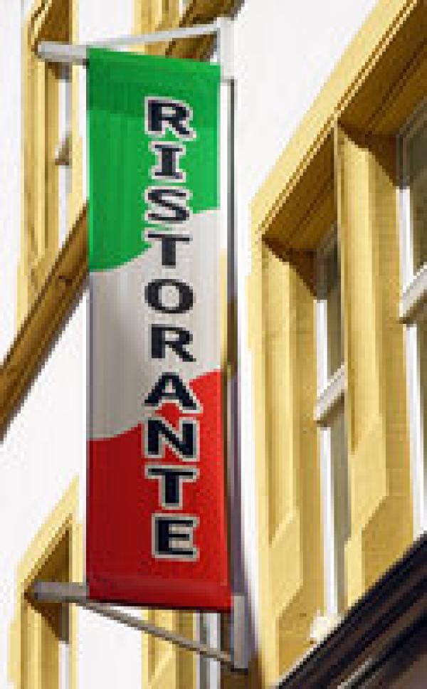 Verpackungen für italienische Restaurants, Pizzadienste und Pastabars