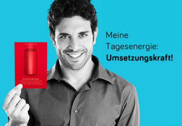 Jeder Arbeitstag ist anders. Ihre Tagesenergie auch.  Wie stark sind Sie heute drauf?  