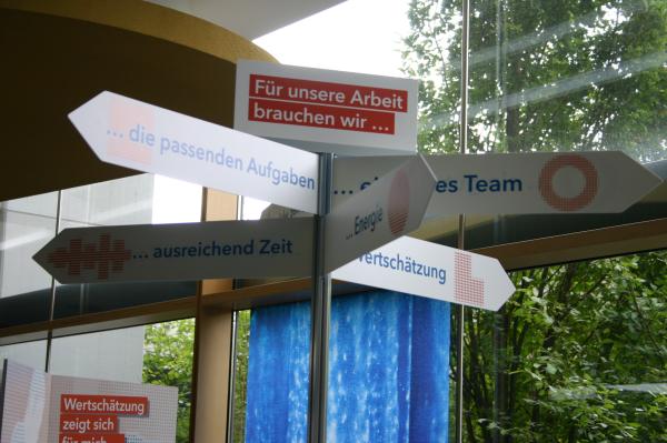 Wanderausstellung „Für meine Arbeit brauche ich….“ mit begleitendem Integrationstag im Berufsförderungswerk Mü
