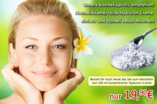 Hyaluronsäure als Wunderwaffe im Kampf gegen Falten!