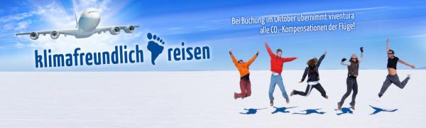 Klimafreundlich reisen im Oktober: viventura verlost zwei Baumsparverträge