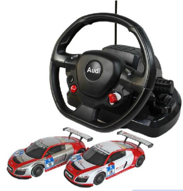 Ferngesteuerter Audi R8 mit Cockpit Steuerung