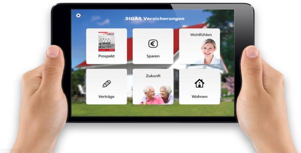 SIQAS – die professionelle App für den Versicherungsvertrieb jetzt im AppStore und bei Google Play