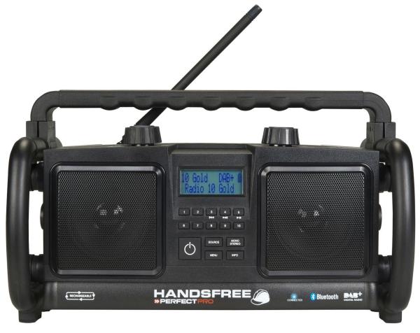 Handsfree von Perfectpro: Das erste Baustellenradio mit Freisprecheinrichtung für Hand- und Heimwerker