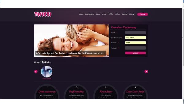 Twixxi.com die neue Facebook Alternative für Singles
