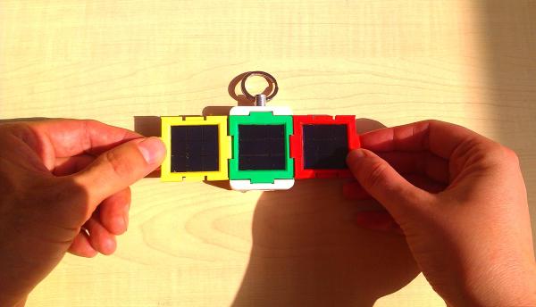 Der kleinste Solarlader der Welt