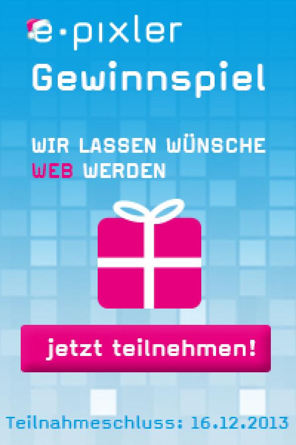 Internet-Full-Service-Agentur e-pixler verlost Gewinne im Gesamtwert von 4.500 €