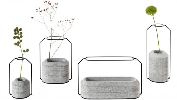 Concrete Art Design: Die Betonvasen “Weight Vases” von Decha Archjananun jetzt neu bei Betoniu