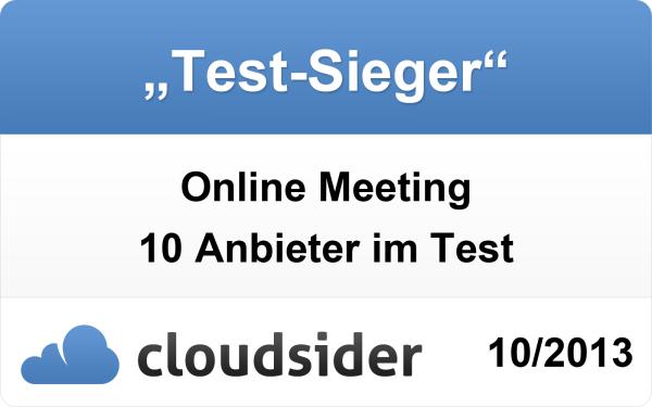 Mikogo gewinnt 1. Platz in der Kategorie „Online Meeting Tools“  auf cloudsider.com