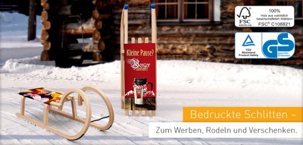 NEU bei Vispronet®: Foto-Schlitten
