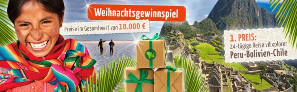 viventura verlost 24-tägige Abenteuerreise nach Peru, Bolivien und Chile