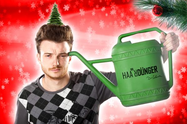Haardünger vom Weihnachtsmann: „Verschenke volles Haar!“ 