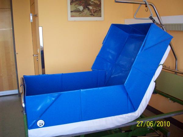 Erfindung "Made in Germany": Baden im Bett 