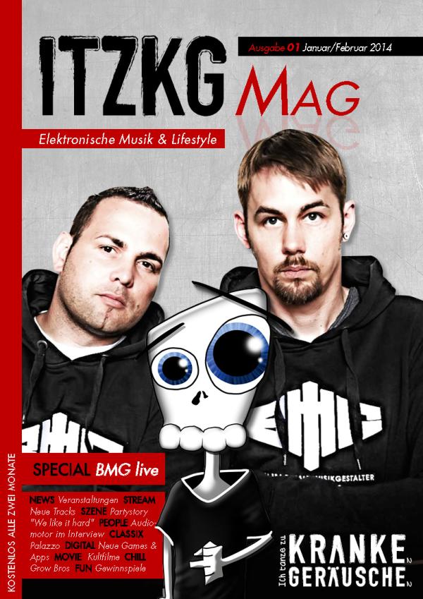 Der Techno Blog "Ich tanze zu kranken Geräuschen" ab Januar 2014 als Online-Magazin erhältlich.