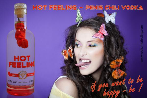 Vodka Hot Feeling – der Vodka mit der Penis Chili