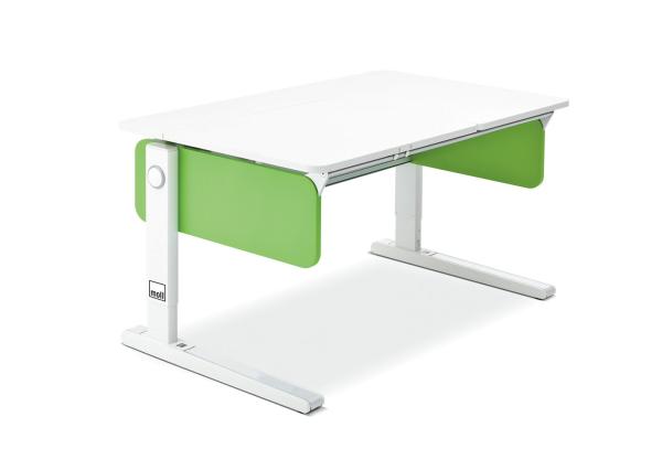 Stylisches Farbenspiel im Kinderzimmer: mitwachsender Schreibtisch Champion style von moll