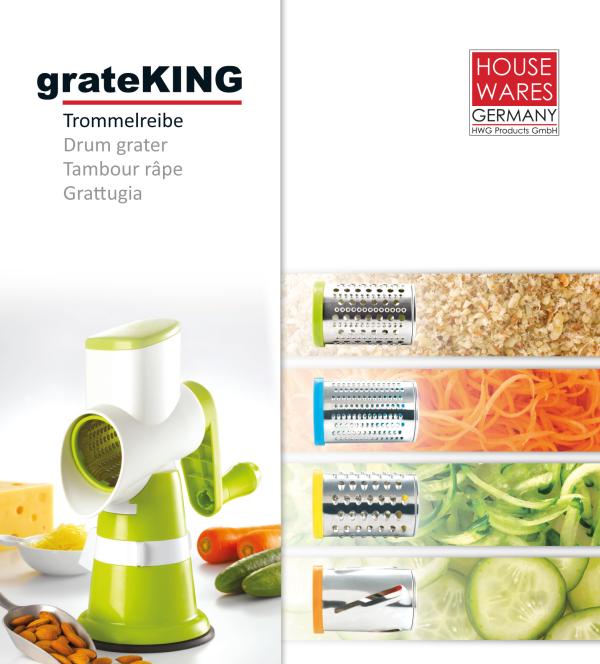 Die neue Trommelreibe grateKing