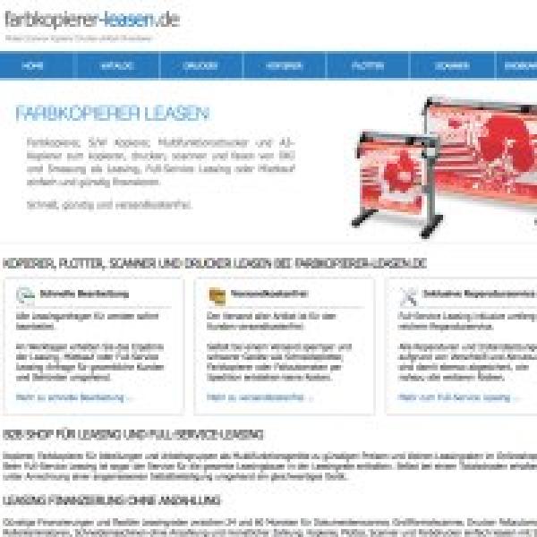 Neues Online Angebot zur Finanzierung von Bürotechnik