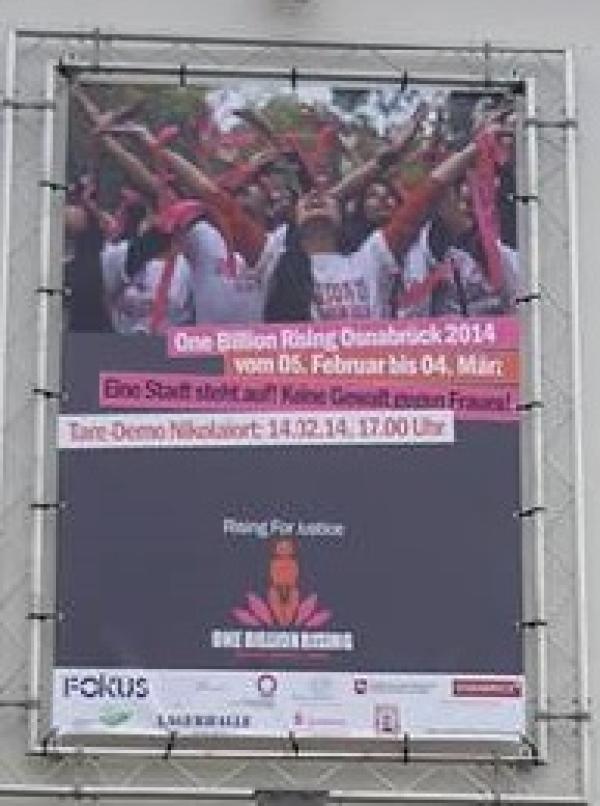 Eröffnung: One Billion Rising for Justice - Osnabrück is Rising