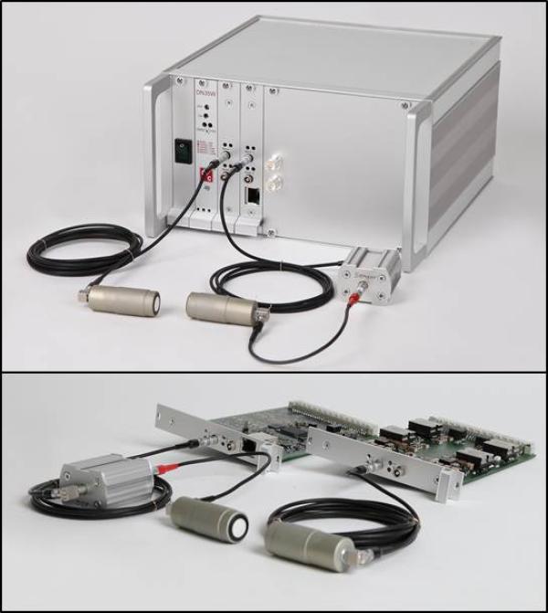 Ultraschall Prüfgerät. Kompakt und robust für die zerstörungsfreie Prüfung von Materialien ohne Koppelmittel.