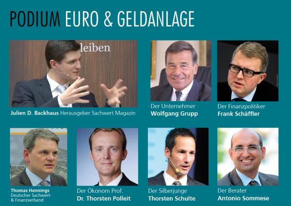 Prominente Experten diskutieren über Euro & Geldanlage