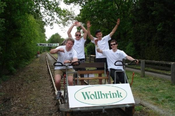 Deutsche Meisterschaft im Draisinenfahren auf den Spuren der Formel 1